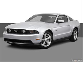 2012 Ford Mustang 2-door GT  Coupe Front angle medium view photo