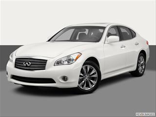 2012 Infiniti M 4-door M37  Sedan Front angle medium view photo