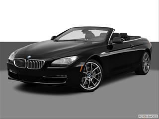 2012 BMW 6 Series 2-door 650i  Convertible Front angle medium view photo