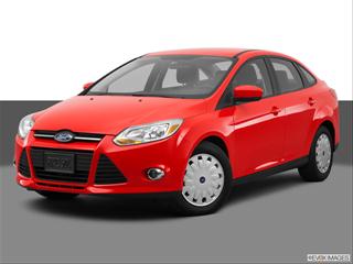 2012 Ford Focus 4-door SE  Sedan Front angle medium view photo