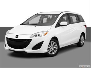2012 Mazda MAZDA5 4-door Sport  Van Front angle medium view photo