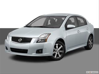 2012 Nissan Sentra 4-door SE-R  Sedan Front angle medium view photo