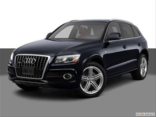 2012 Audi Q5 4-door 3.2 Quattro Premium Plus Sport Utility Front angle medium view photo