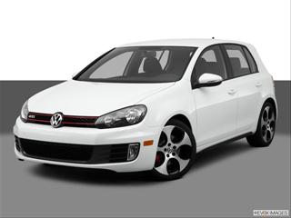 2012 Volkswagen GTI 4-door 2.0T  Hatchback Sedan Front angle medium view photo