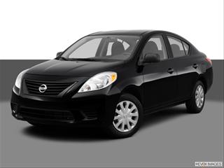 2012 Nissan Versa 4-door S  Sedan Front angle medium view photo