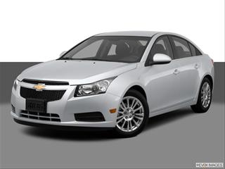 2012 Chevrolet Cruze 4-door eco  Sedan Front angle medium view photo