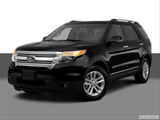 2012 Ford Explorer 4-door XLT  Sport Utility Front angle medium view photo