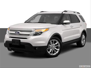 2012 Ford Explorer 4-door Limited  Sport Utility Front angle medium view photo