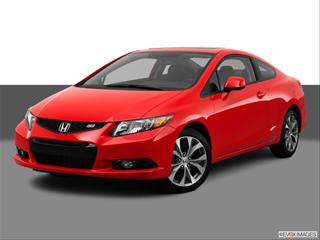 2012 Honda Civic 2-door Si  Coupe Front angle medium view photo
