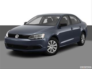 2012 Volkswagen Jetta 4-door 2.0L S  Sedan Front angle medium view photo