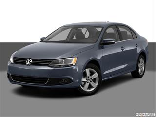 2012 Volkswagen Jetta 4-door 2.0L TDI  Sedan Front angle medium view photo