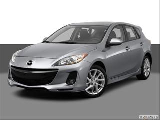 2012 Mazda MAZDA3 4-door i Touring Hatchback Front angle medium view photo