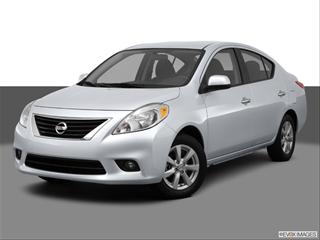 2012 Nissan Versa 4-door SL  Sedan Front angle medium view photo