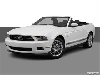 2012 Ford Mustang 2-door  Premium Convertible Front angle medium view photo
