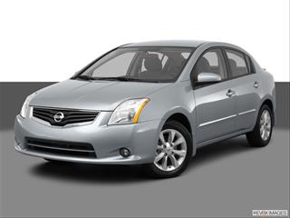 2012 Nissan Sentra 4-door SL  Sedan Front angle medium view photo