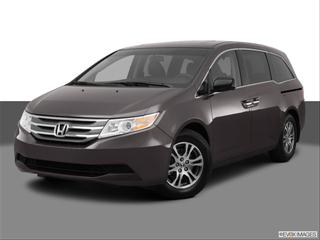 2012 Honda Odyssey 4-door  LX Van Front angle medium view photo
