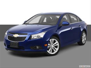 2012 Chevrolet Cruze 4-door LTZ  Sedan Front angle medium view photo