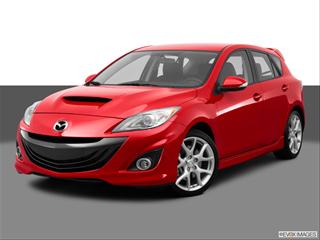 2012 Mazda MAZDA3 4-door MAZDASPEED3 Touring Hatchback Front angle medium view photo