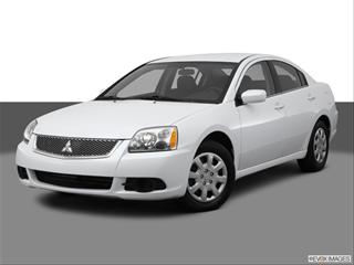 2012 Mitsubishi Galant 4-door ES  Sedan Front angle medium view photo