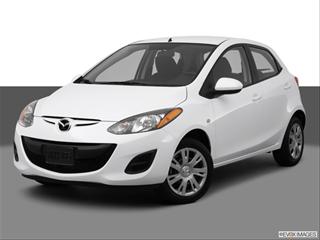 2012 Mazda MAZDA2 4-door  Sport Hatchback Front angle medium view photo