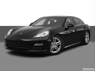 2012 Porsche Panamera 4-door S Hybrid Gran Turismo Sedan Front angle medium view photo