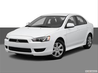 2012 Mitsubishi Lancer 4-door GT  Sedan Front angle medium view photo