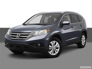 2012 Honda CR-V 4-door  EX-L Sport Utility Front angle medium view photo