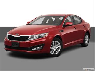 2012 Kia Optima 4-door LX  Sedan Front angle medium view photo