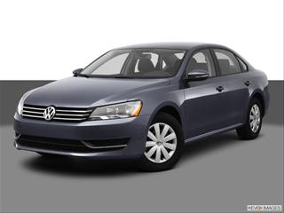 2012 Volkswagen Passat 4-door 2.5L S  Sedan Front angle medium view photo