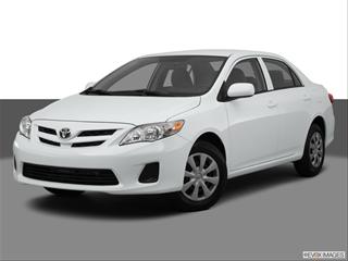 2012 Toyota Corolla 4-door L  Sedan Front angle medium view photo