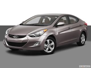 2013 Hyundai Elantra 4-door GLS  Sedan Front angle medium view photo
