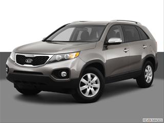2013 Kia Sorento 4-door LX  Sport Utility Front angle medium view photo
