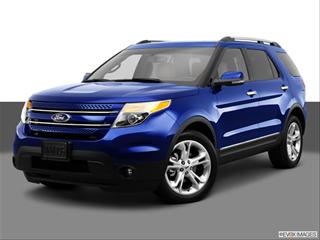 2013 Ford Explorer 4-door Limited  Sport Utility Front angle medium view photo