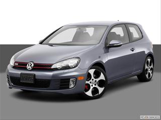 2013 Volkswagen GTI 2-door   Hatchback Coupe Front angle medium view photo