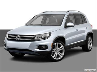 2013 Volkswagen Tiguan 4-door 2.0T SEL 4Motion  Sport Utility Front angle medium view photo