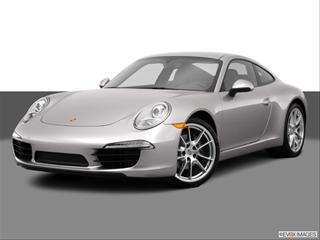 2013 Porsche 911 2-door Carrera  Coupe Front angle medium view photo