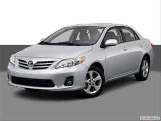 2013 Toyota Corolla 4-door L  Sedan Front angle medium view photo