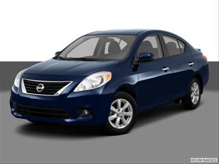 2013 Nissan Versa 4-door S  Sedan Front angle medium view photo