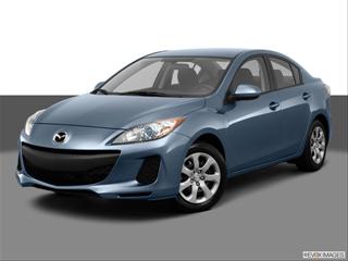 2013 Mazda MAZDA3 4-door i Sport  Sedan Front angle medium view photo