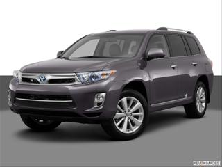 2013 Toyota Highlander 4-door Hybrid  Sport Utility Front angle medium view photo