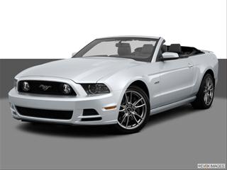 2013 Ford Mustang 2-door GT Premium  Convertible Front angle medium view photo