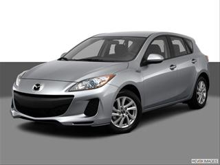 2013 Mazda MAZDA3 4-door i Touring  Hatchback Front angle medium view photo