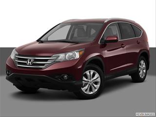 2013 Honda CR-V 4-door EX-L  Sport Utility Front angle medium view photo
