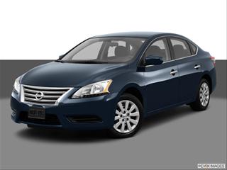 2013 Nissan Sentra 4-door SV  Sedan Front angle medium view photo