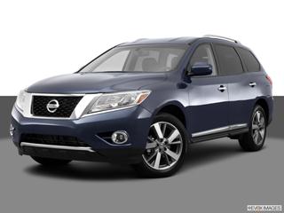2013 Nissan Pathfinder 4-door Platinum  Sport Utility Front angle medium view photo