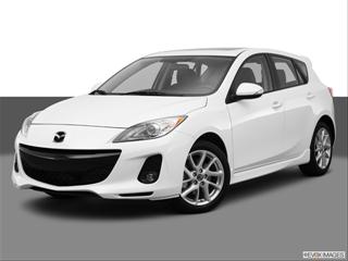 2013 Mazda MAZDA3 4-door s Grand Touring  Hatchback Front angle medium view photo