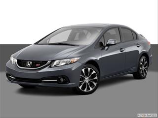 2013 Honda Civic 4-door Si  Sedan Front angle medium view photo