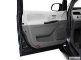  Inside of driver's side open door, window open photo