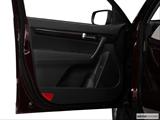  Inside of driver's side open door, window open photo