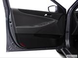  Inside of driver's side open door, window open photo
